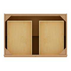 Base Kitchen Cabinet B36 Shaker Toffee LessCare 36 in. width 34.5 in. height 24 in. depth - Kitchen Cabinets