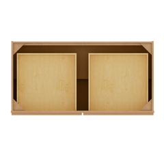 Base Kitchen Cabinet B48 Shaker Toffee 48 in. width 34.5 in. height 24 in. depth - Kitchen Cabinets