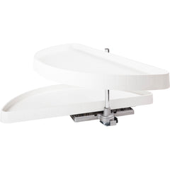 38" Plastic Half-Moon Lazy Susan