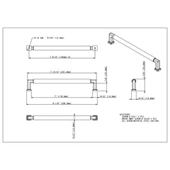 Ogden 192 mm Center-to-Center Bar Pull