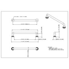 Davis 160 mm Center-to-Center Bar Pull