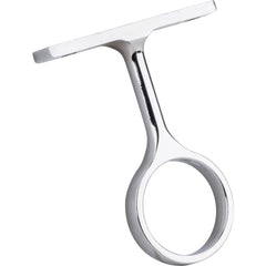 Chrome Center Support Bracket for 1" and 1-1/16" Round Closet Rods