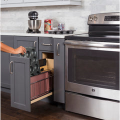 5" "No Wiggle" Soft-close Tray Divider Pullout