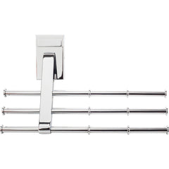Polished Chrome Tri-Level Tie Organizer