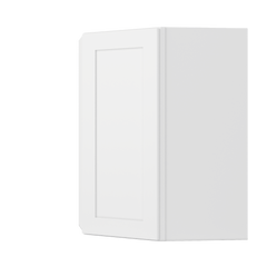 Diagonal Corner Kitchen Cabinet DC2736 Alpina White LessCare 27 in. width 36 in. height 15 in. depth - Kitchen Cabinets