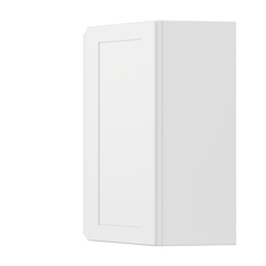 Diagonal Corner Kitchen Cabinet DC2742 Alpina White LessCare 27 in. width 42 in. height 15 in. depth - Kitchen Cabinets