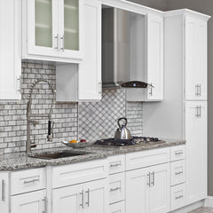 Door Sample Alpina White LessCare - Kitchen Cabinets