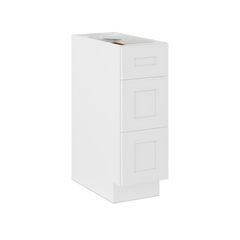 Drawer Base Kitchen Cabinet DB12 Alpina White LessCare 12 in. width 34.5 in. height 24 in. depth - Kitchen Cabinets
