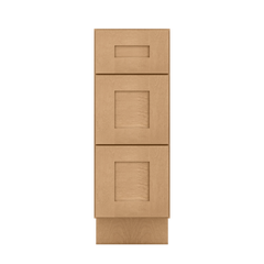 Drawer Base Kitchen Cabinet DB12 Shaker Toffee 12 in. width 34.5 in. height 24 in. depth - Kitchen Cabinets