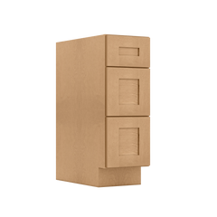 Drawer Base Kitchen Cabinet DB12 Shaker Toffee 12 in. width 34.5 in. height 24 in. depth - Kitchen Cabinets