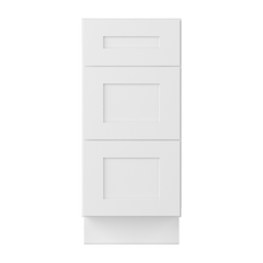 Drawer Base Kitchen Cabinet DB15 Alpina White LessCare 15 in. width 34.5 in. height 24 in. depth - Kitchen Cabinets