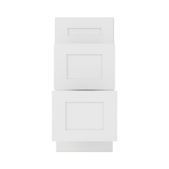 Drawer Base Kitchen Cabinet DB15 Alpina White LessCare 15 in. width 34.5 in. height 24 in. depth - Kitchen Cabinets
