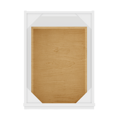Drawer Base Kitchen Cabinet DB18 Alpina White LessCare 18 in. width 34.5 in. height 24 in. depth - Kitchen Cabinets