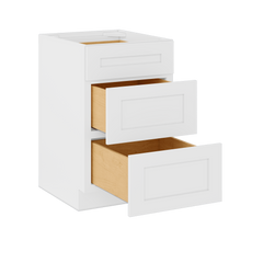 Drawer Base Kitchen Cabinet DB21 Alpina White LessCare 21 in. width 34.5 in. height 24 in. depth - Kitchen Cabinets