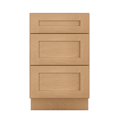 Drawer Base Kitchen Cabinet DB21 Shaker Toffee 21 in. width 34.5 in. height 24 in. depth - Kitchen Cabinets