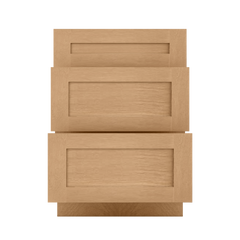 Drawer Base Kitchen Cabinet DB24 Shaker Toffee 24 in. width 34.5 in. height 24 in. depth - Kitchen Cabinets