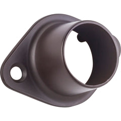 Dark Bronze Closed Screw-In Mounting Bracket for 1" and 1-1/16" Round Closet Rods
