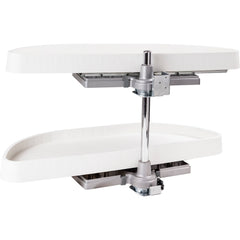 32" Plastic Half-Moon Lazy Susan