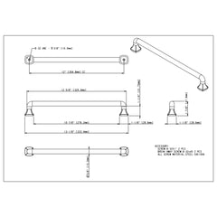 Griffin 12" Center-to-Center Appliance Pull