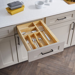 9"- 14" Adjustable Cutlery Drawer Insert