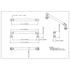 Ogden 160 mm Center-to-Center Bar Pull