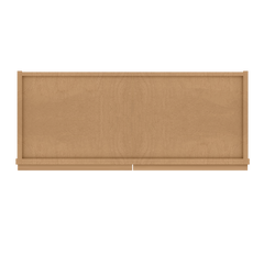 Frosted Glass Door Wall Kitchen Cabinet WMD3030 Shaker Toffee 30 in. width 30 in. height 12 in. depth - Kitchen Cabinets