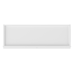 Frosted Glass Door Wall Kitchen Cabinet WMD3636 Alpina White LessCare 36 in. width 36 in. height 12 in. depth - Kitchen