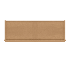 Frosted Glass Door Wall Kitchen Cabinet WMD3636 Shaker Toffee 36 in. width 36 in. height 12 in. depth - Kitchen Cabinets