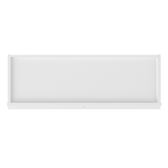 Frosted Glass Door Wall Kitchen Cabinet WMD3642 Alpina White LessCare 36 in. width 42 in. height 12 in. depth - Kitchen