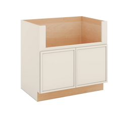 Modernform Cabinet Slim Dove White 36" W X 34 1/2" H X 24" D Farm Sink Base Cabinet