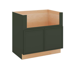 Modernform Cabinet Slim Sage Green 36" W X 34 1/2" H X 24" D Farm Sink Base Cabinet