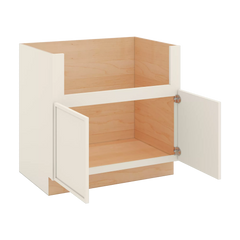 Modernform Cabinet Slim Dove White 36" W X 34 1/2" H X 24" D Farm Sink Base Cabinet