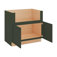 Modernform Cabinet Slim Sage Green 36" W X 34 1/2" H X 24" D Farm Sink Base Cabinet