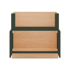 Modernform Cabinet Slim Sage Green 36" W X 34 1/2" H X 24" D Farm Sink Base Cabinet