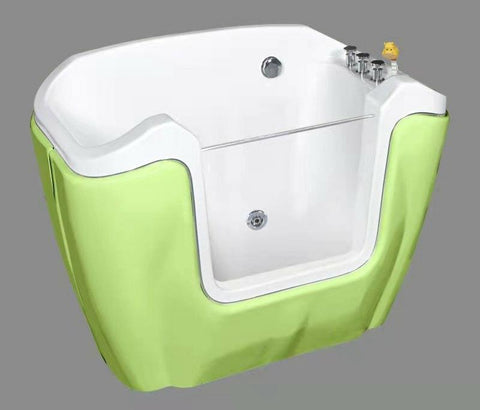 Green Bathtub for Pets