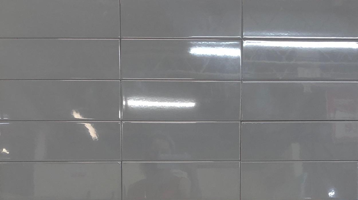 Grey 4x12 Subway Ceramic Tile