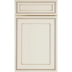 J & K Transitional Pearl Glazed H9 Door Sample