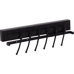 Matte Black 12" Tie Rack