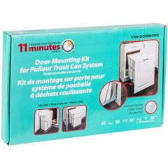 Polished Chrome Door Mounting Kit for CAN-EBM Series