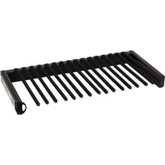 Matte Black 30" Wide Pant Rack