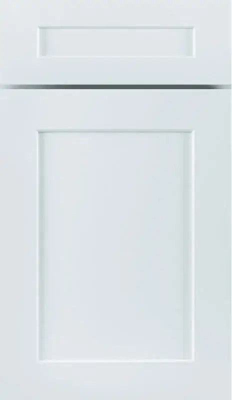  J&K Contemporary S8 White Shaker White Door Sample