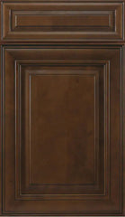  J&K Traditional M01 Chocolate Glazed Raised Panel Brown Door Sample