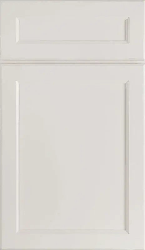  J&K Transitional E1 Dove Recessed Panel White Door Sample