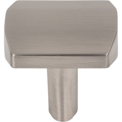 William 1-1/4" Length Square Knob