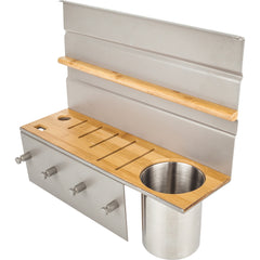 Knife-Block Combo Hanging Shelf for SMART RAIL® Storage Solution