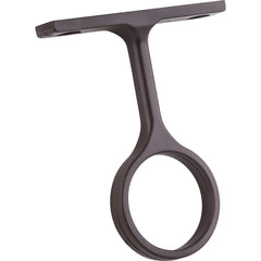 Dark Bronze Center Support Bracket for 1" and 1-1/16" Round Closet Rods