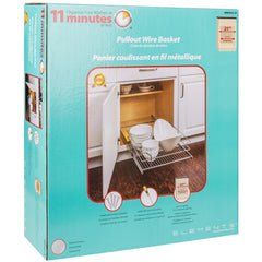 18" Metal Pullout Basket