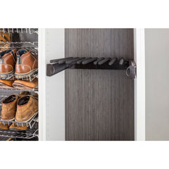 Satin Nickel 24" Wide Pant Rack