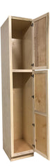 Kitchen Utility Pantry Cabinet or Unfinished Poplar or Shaker Style or 7 x 24 x 24