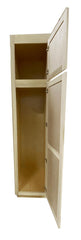 Kitchen Utility Pantry Cabinet or Unfinished Poplar or Shaker Style or 84x18x24 in